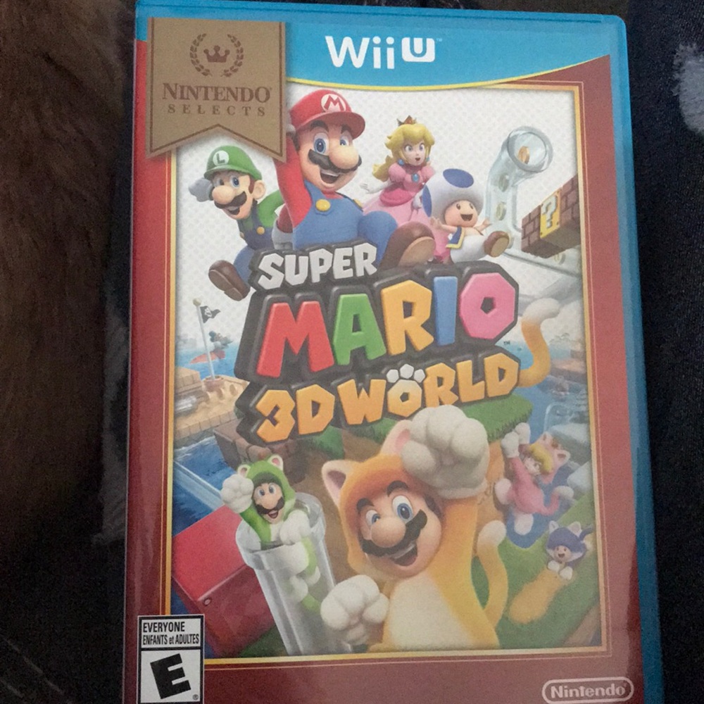BRAND NEW super mario 3D world game for Wii U